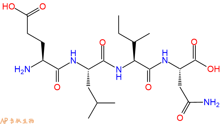 专肽生物产品四肽Glu-Leu-Ile-Asn851521-04-5