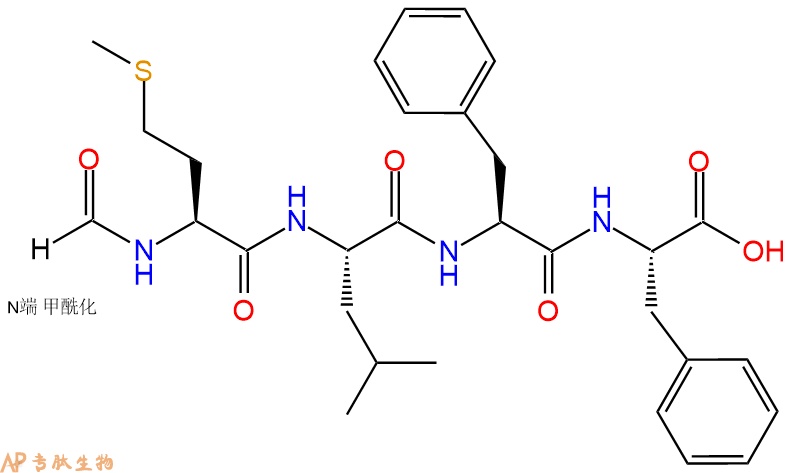 专肽生物产品四肽For-Met-Leu-Phe-Phe80180-63-8
