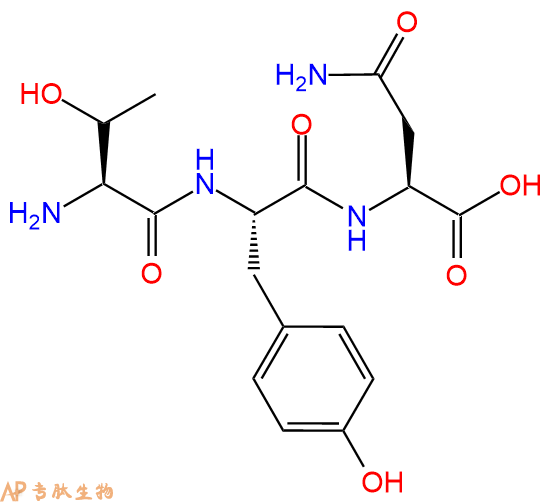 专肽生物产品三肽Thr-Tyr-Asn