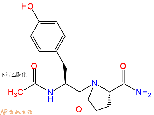专肽生物产品二肽Ac-Tyr-Pro-NH2