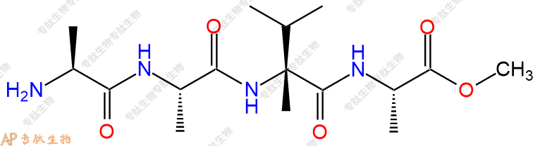 专肽生物产品四肽Ala-Ala-Val(αMe)-Ala-甲酯化281669-38-3