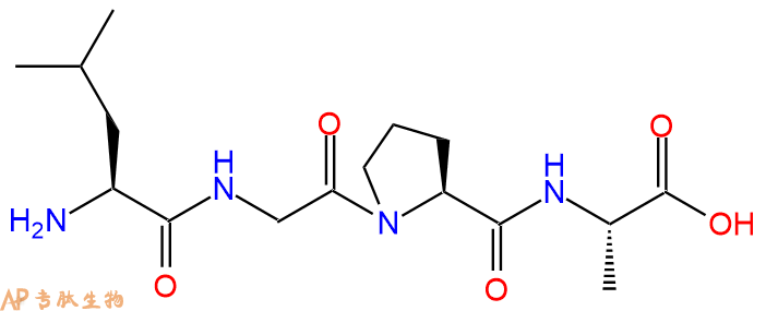 专肽生物产品四肽Leu-Gly-Pro-Ala86563-78-2