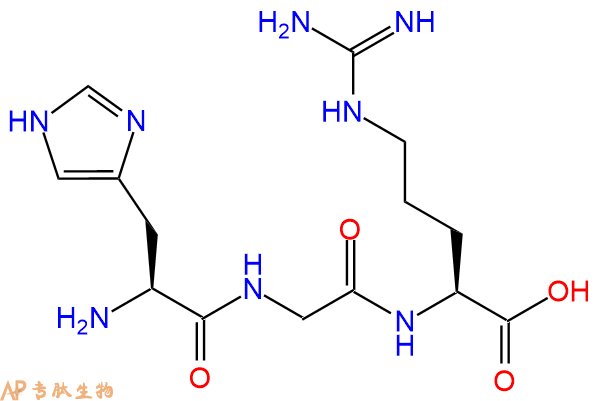专肽生物产品三肽His-Gly-Arg