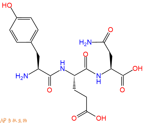 专肽生物产品三肽Tyr-Glu-Asn