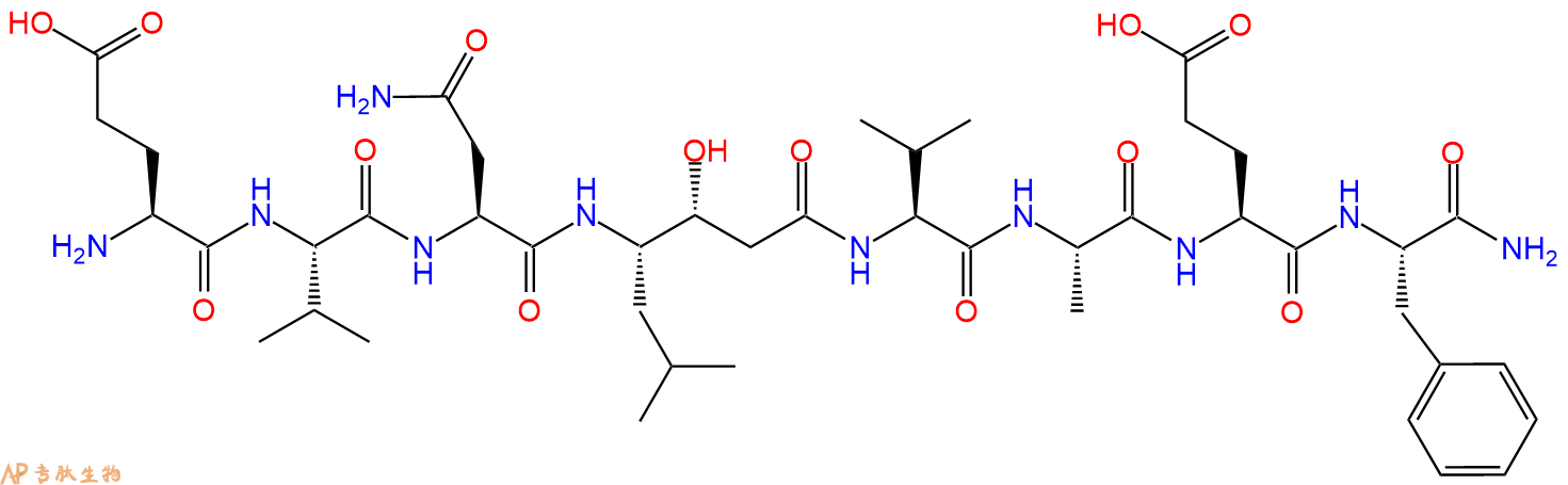 专肽生物产品八肽EVN-Sta-VAEF-NH2552337-94-7