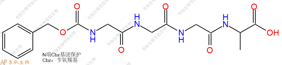 专肽生物产品四肽Cbz-Gly-Gly-Gly-Ala(DL)98302-27-3