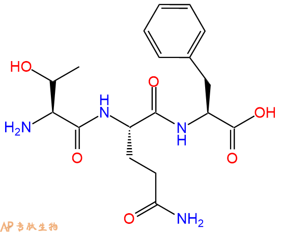 专肽生物产品三肽Thr-Gln-Phe
