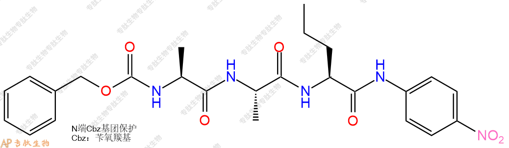 专肽生物产品Cbz-Ala-Ala-Nva-Nan61043-27-4