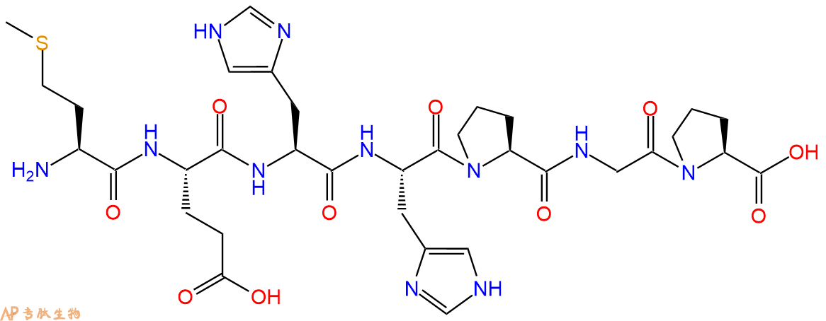 专肽生物产品七肽MEHHPGP104166-33-8