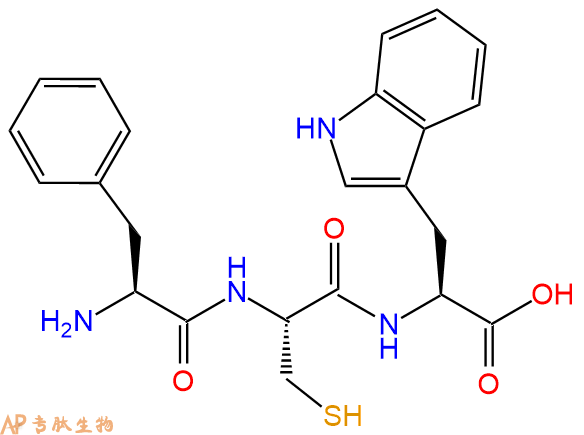 专肽生物产品三肽Phe-Cys-Trp