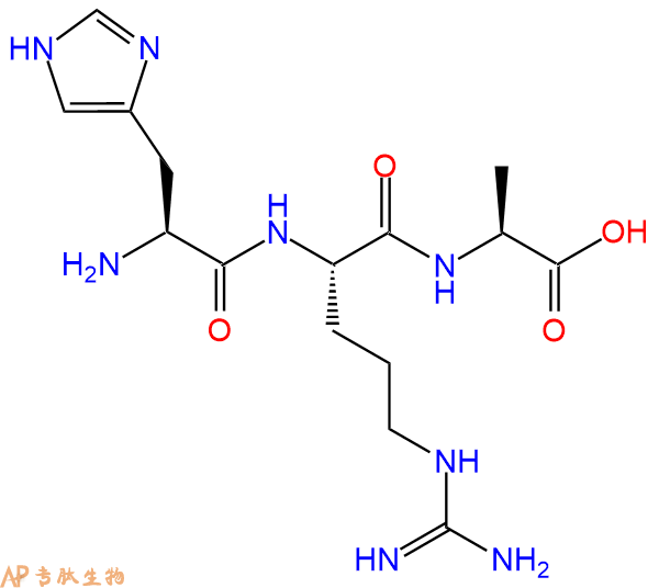 专肽生物产品三肽His-Arg-Ala