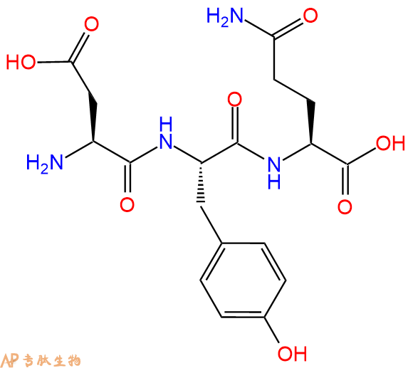专肽生物产品三肽Asp-Tyr-Gln
