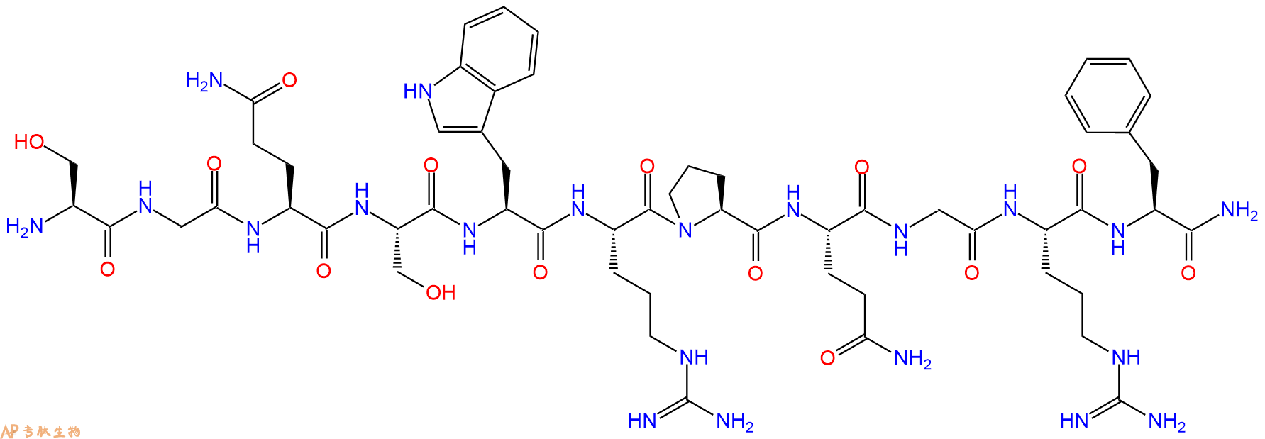 专肽生物产品Achatina Cardio-Excitatory Peptide-1 (ACEP-1) (Achatina fulica)127122-98-9
