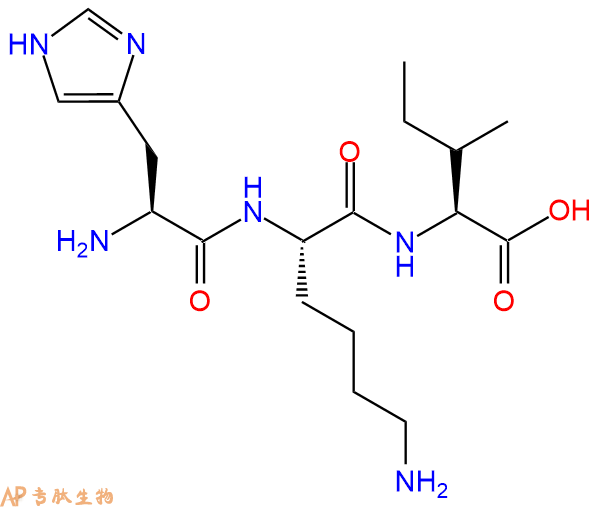 专肽生物产品三肽His-Lys-Ile