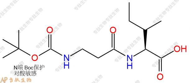 专肽生物产品二肽Boc-βAla-Ile936124-55-9