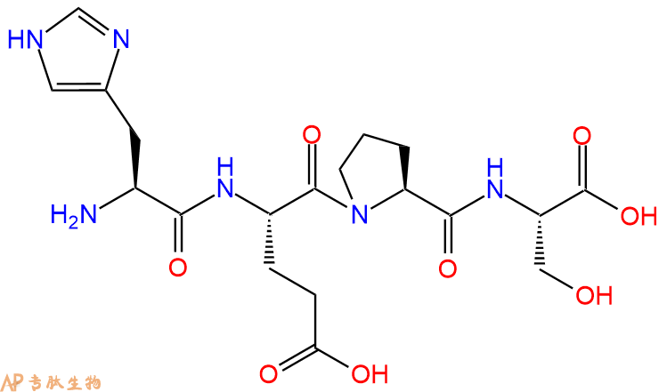 专肽生物产品四肽His-Glu-Pro-Ser898230-22-3