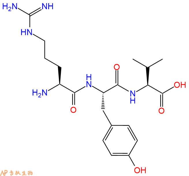 专肽生物产品三肽Arg-Tyr-Val