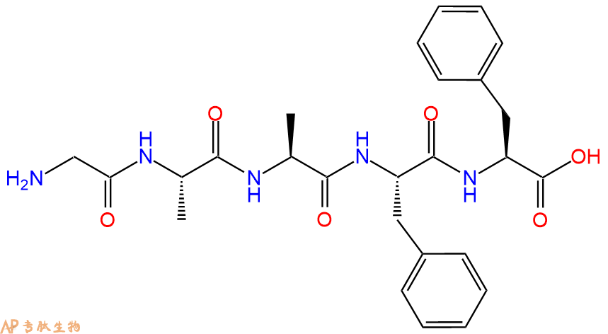专肽生物产品五肽Gly-Ala-Ala-Phe-Phe157933-05-6