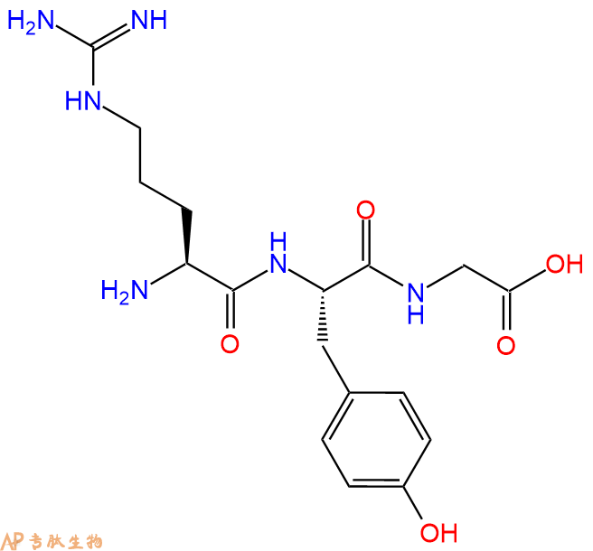 专肽生物产品三肽Arg-Tyr-Gly