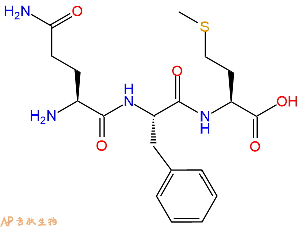 专肽生物产品三肽Gln-Phe-Met