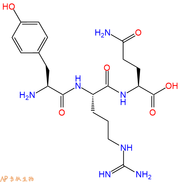 专肽生物产品三肽Tyr-Arg-Gln