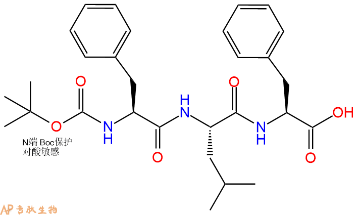 专肽生物产品三肽Boc-Phe-Leu-Phe73572-56-2