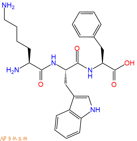 专肽生物产品三肽Lys-Trp-Phe