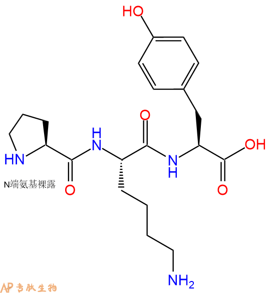 专肽生物产品三肽Pro-Lys-Tyr