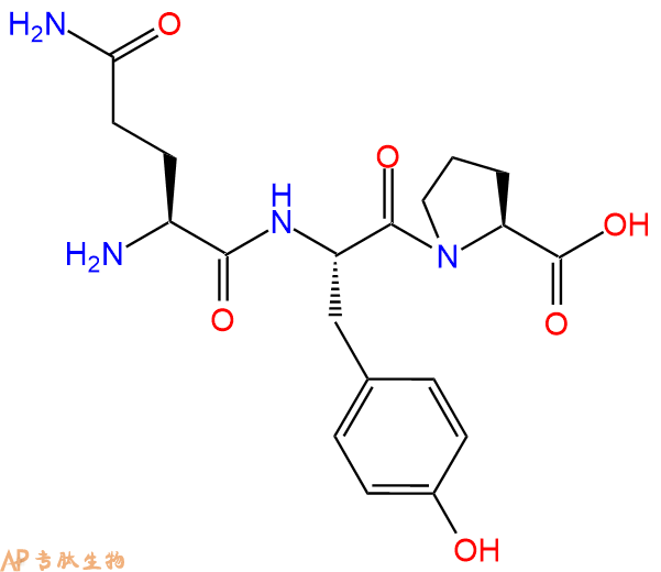 专肽生物产品三肽Gln-Tyr-Pro