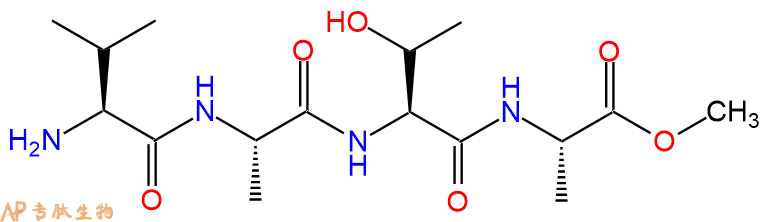 专肽生物产品四肽Val-Ala-Thr-Ala-甲酯化53843-68-8