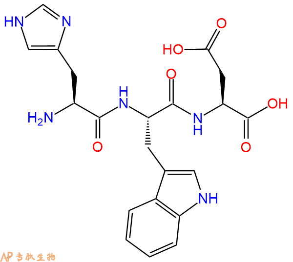 专肽生物产品三肽His-Trp-Asp