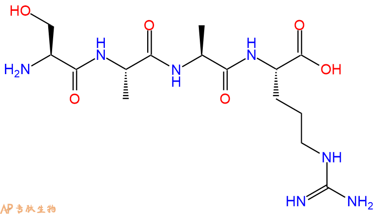 专肽生物产品四肽Ser-Ala-Ala-Arg206558-73-8