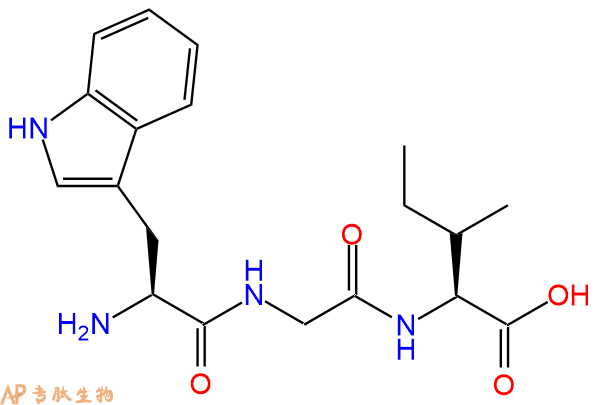 专肽生物产品三肽Trp-Gly-Ile