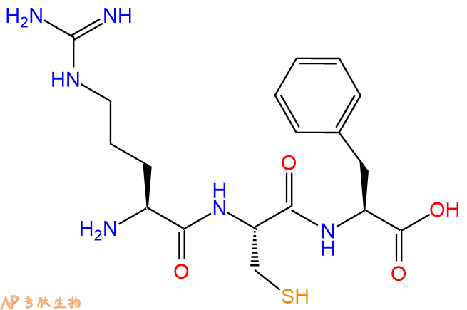 专肽生物产品三肽Arg-Cys-Phe