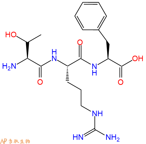 专肽生物产品三肽Thr-Arg-Phe