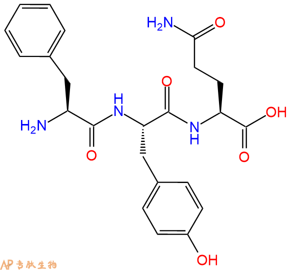 专肽生物产品三肽Phe-Tyr-Gln