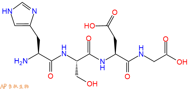 专肽生物产品四肽His-Ser-Asp-Gly27510-94-7