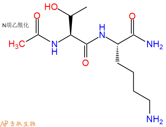 专肽生物产品二肽Ac-Thr-Lys-NH2