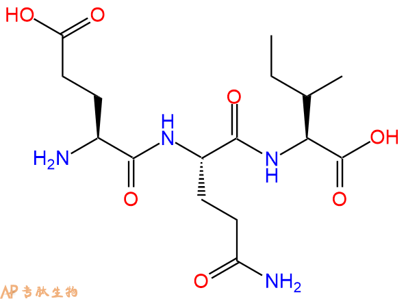 专肽生物产品三肽Glu-Gln-Ile