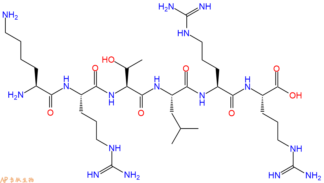 专肽生物产品六肽K-R-T-L-R-R