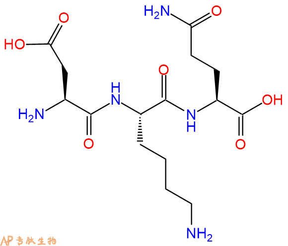 专肽生物产品三肽Asp-Lys-Gln