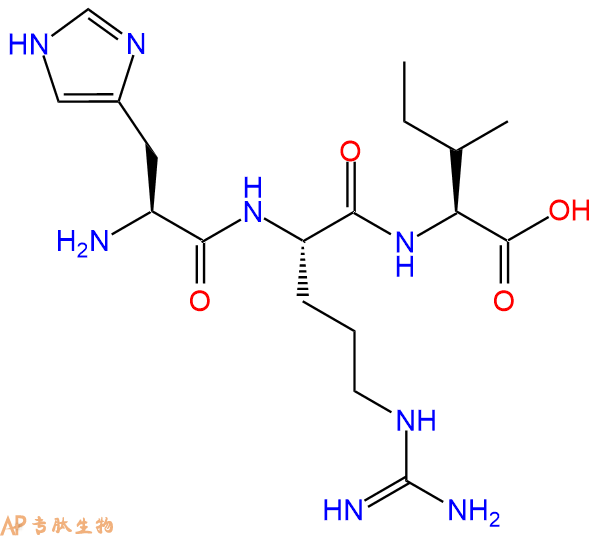 专肽生物产品三肽His-Arg-Ile