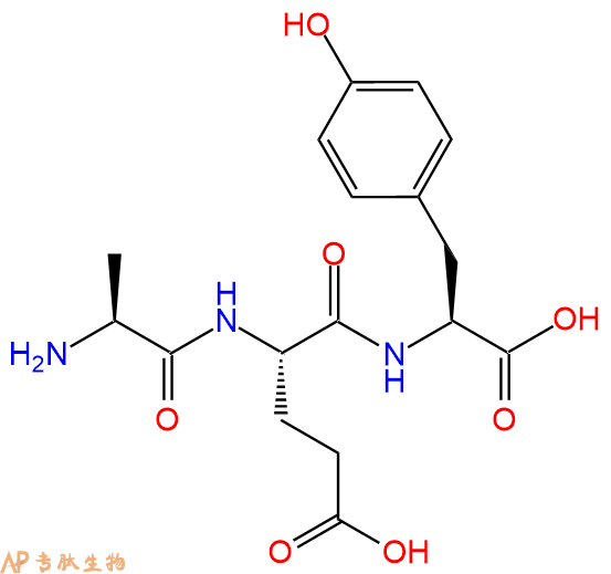 专肽生物产品三肽Ala-Glu-Tyr133226-06-9