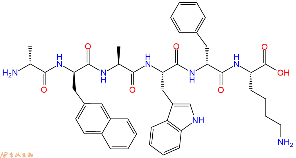 专肽生物产品二肽DAla-DNal-Ala-Trp-DPhe-Lys383187-83-5