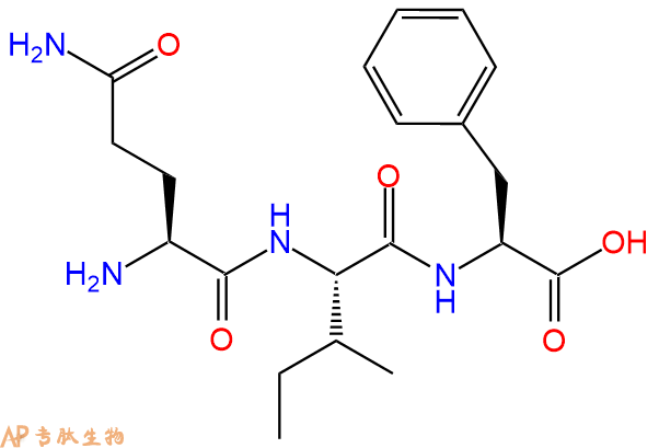专肽生物产品三肽Gln-Ile-Phe