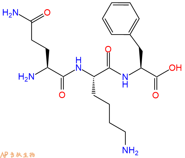 专肽生物产品三肽Gln-Lys-Phe