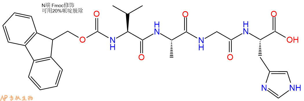 专肽生物产品四肽Fmoc-Val-Ala-Gly-H1354657-48-9