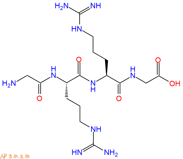 专肽生物产品四肽Gly-Arg-Arg-Gly132244-98-5