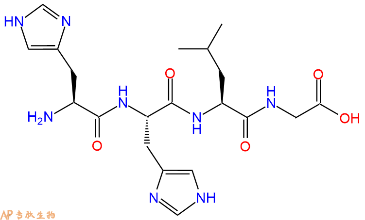 专肽生物产品四肽His-His-Leu-Gly162559-26-4