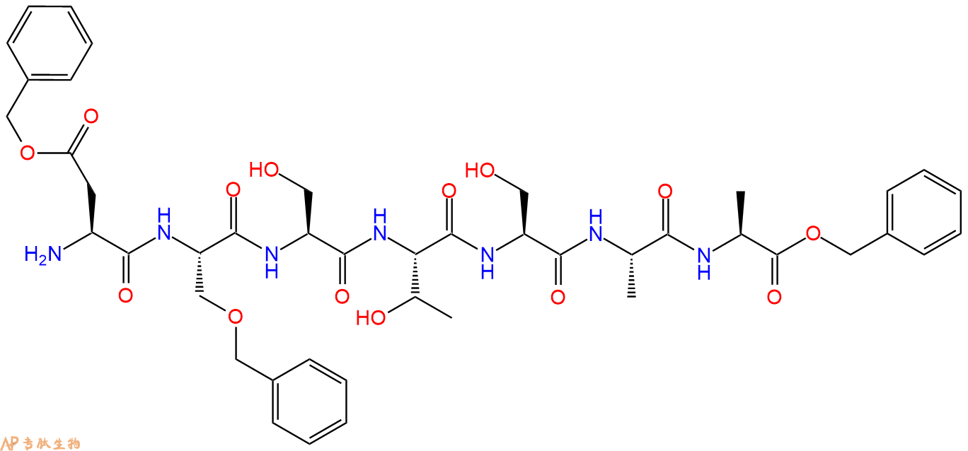 专肽生物产品七肽D(OBzl)-S(Bzl)-STSAA-OBzl111334-33-9